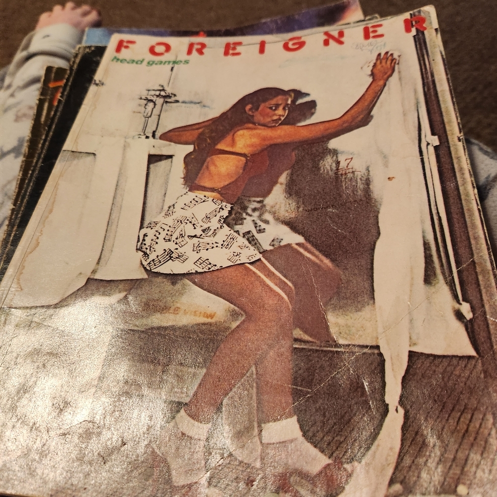 Foreigner Sonbook Rare